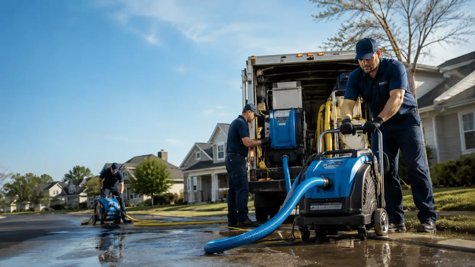 Flood Damage Cleanup in East Grand Forks, MN